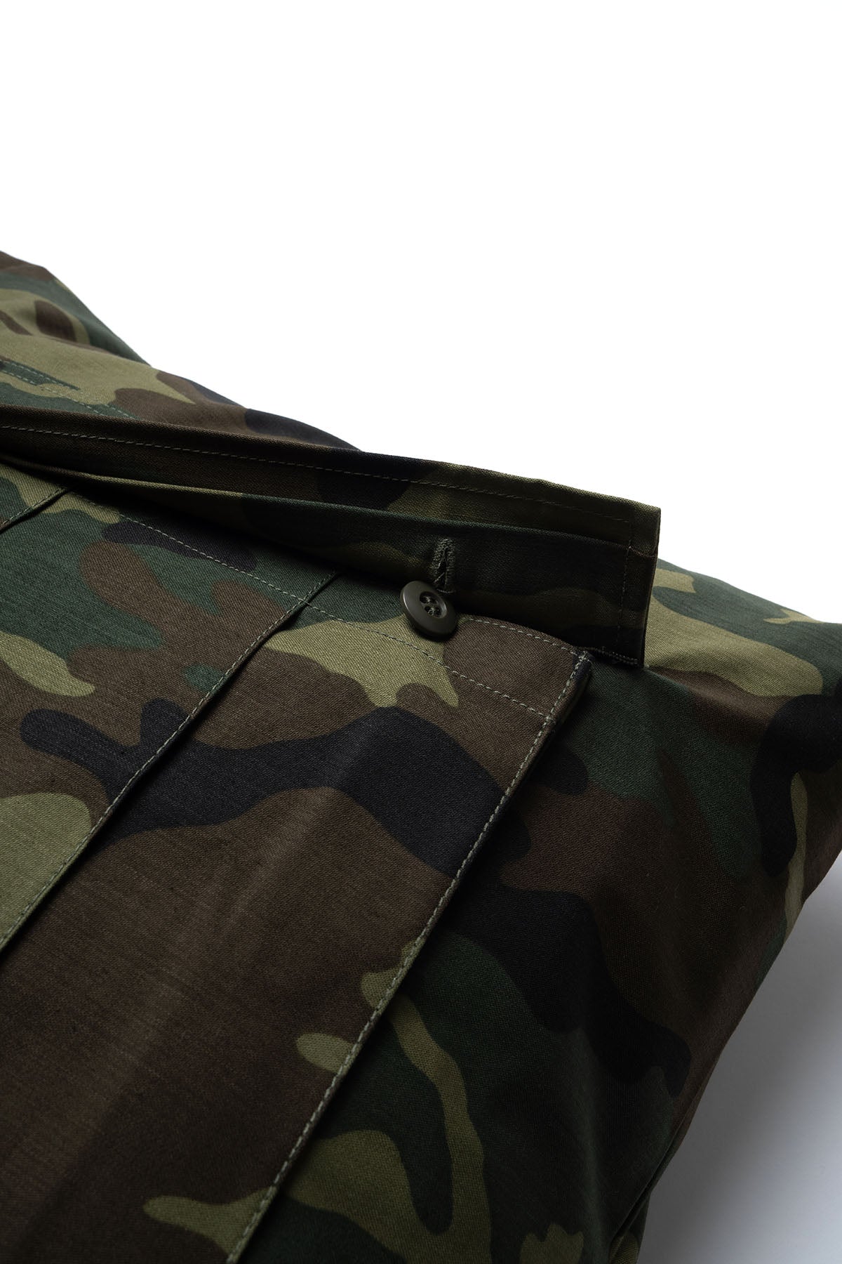 80's Camo Back Satin / 45cm Cushion Cover【予約】7月14日以降弊社より順次出荷