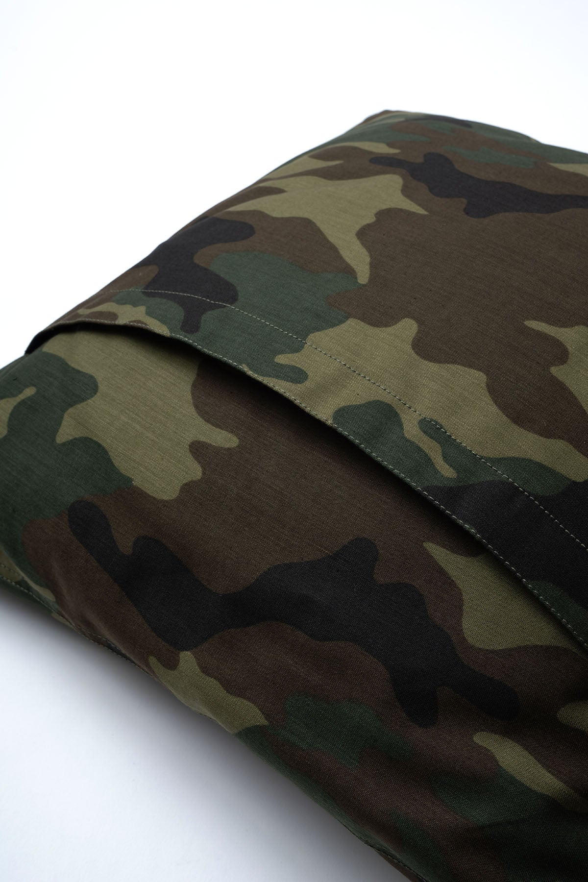 80's Camo Back Satin / 45cm Cushion Cover【予約】7月14日以降弊社より順次出荷