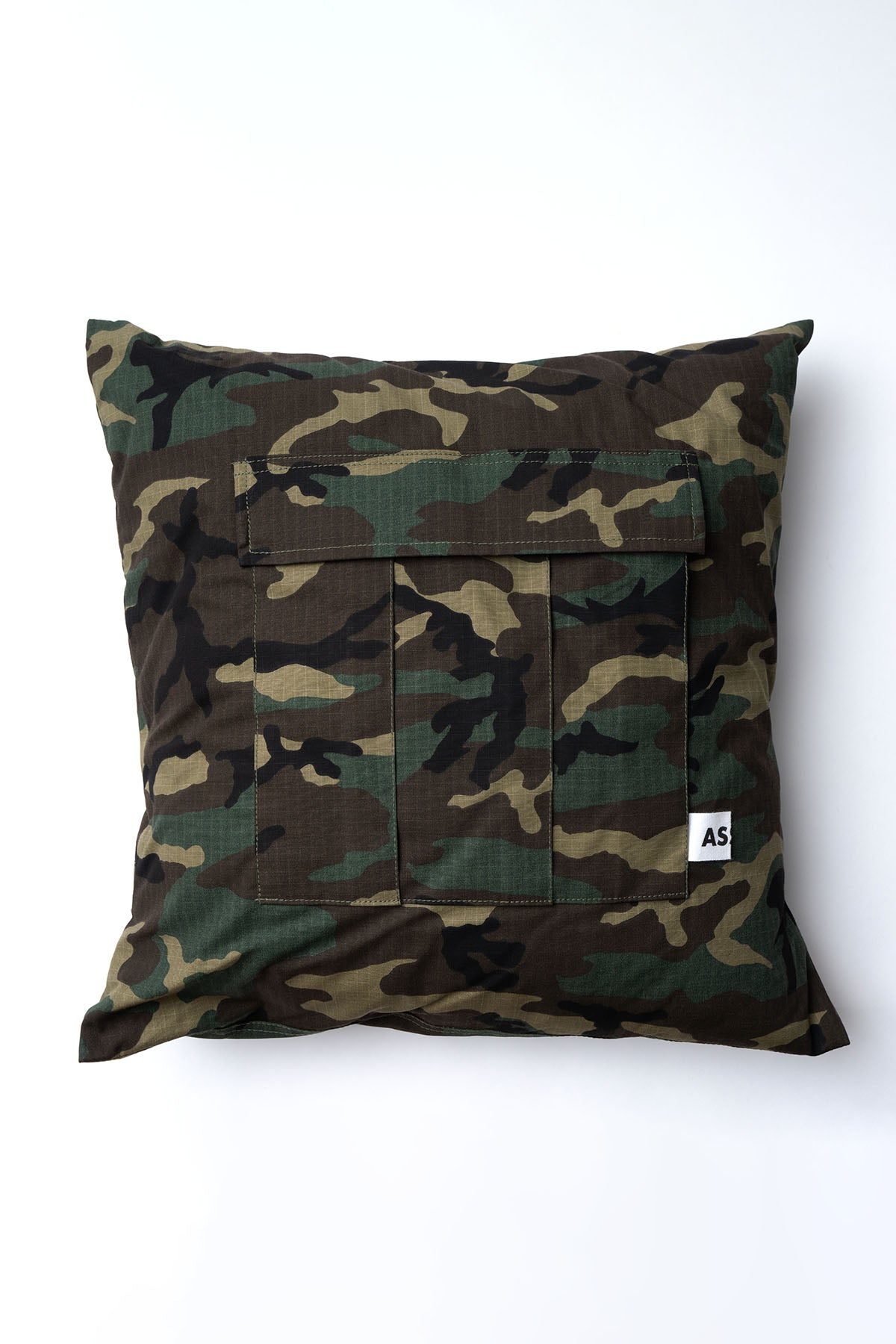 Early 80's Camo Rip Stop / 45cm Cushion Cover【予約】7月14日以降弊社より順次出荷