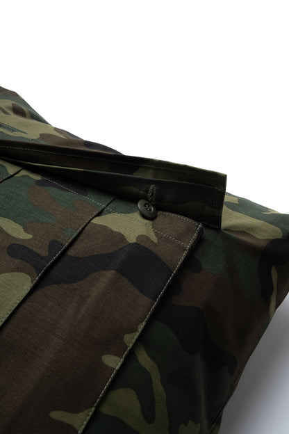 80's Camo Back Satin / 45cm Cushion Cover【予約】9月24日以降弊社より順次出荷